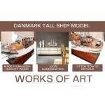 T020 DANMARK Tall Ship Model 